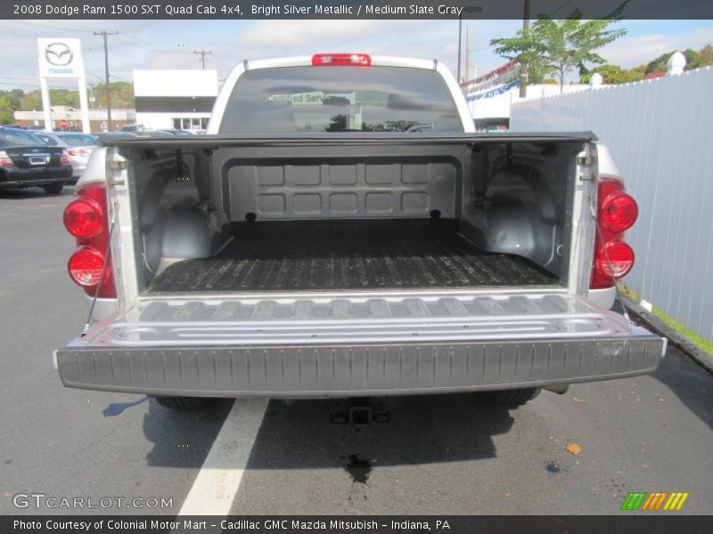 Bright Silver Metallic / Medium Slate Gray 2008 Dodge Ram 1500 SXT Quad Cab 4x4