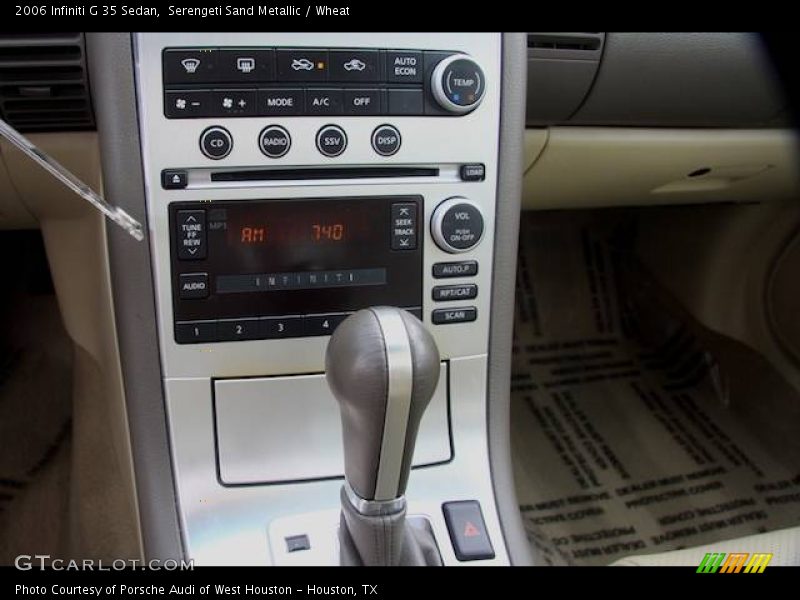Serengeti Sand Metallic / Wheat 2006 Infiniti G 35 Sedan