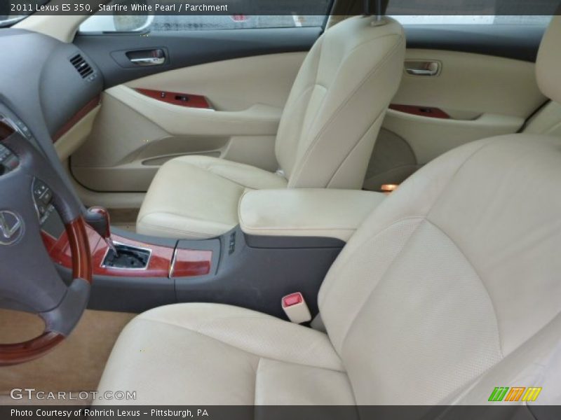 Starfire White Pearl / Parchment 2011 Lexus ES 350