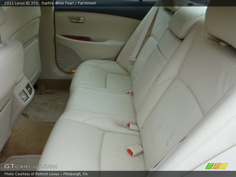 Starfire White Pearl / Parchment 2011 Lexus ES 350