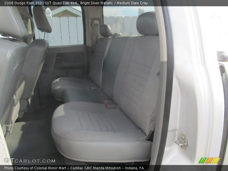 Bright Silver Metallic / Medium Slate Gray 2008 Dodge Ram 1500 SXT Quad Cab 4x4