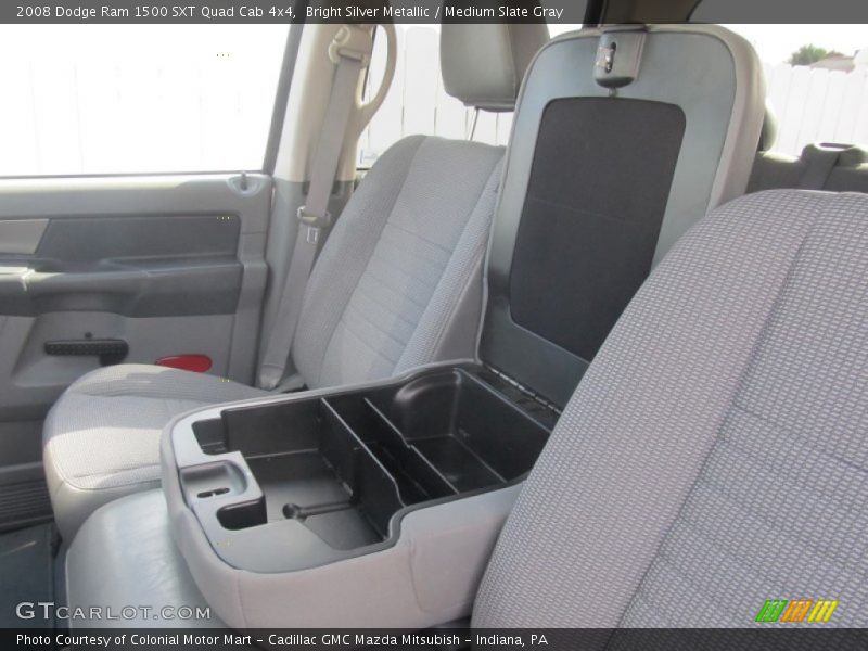 Bright Silver Metallic / Medium Slate Gray 2008 Dodge Ram 1500 SXT Quad Cab 4x4