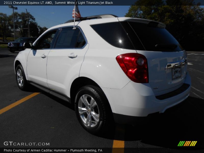 Summit White / Light Titanium/Jet Black 2011 Chevrolet Equinox LT AWD