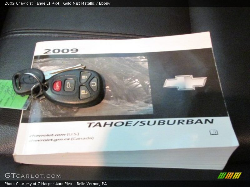Gold Mist Metallic / Ebony 2009 Chevrolet Tahoe LT 4x4