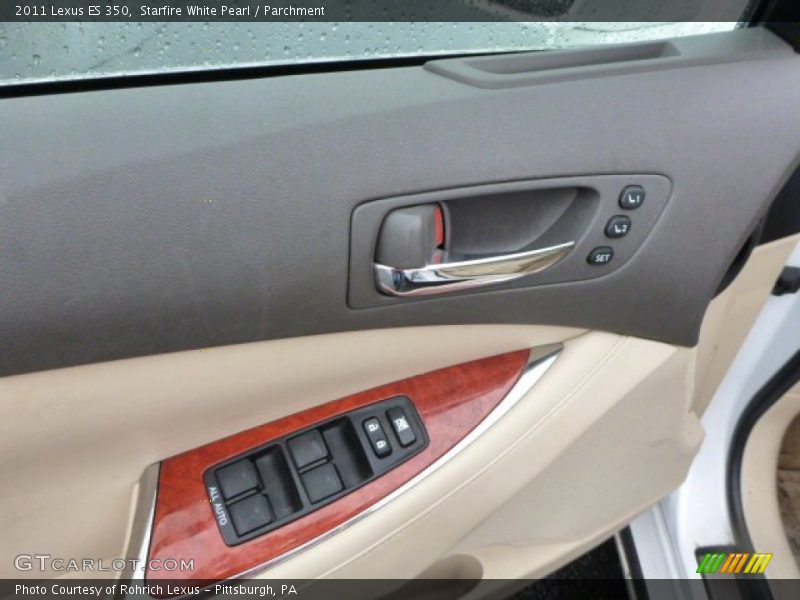 Starfire White Pearl / Parchment 2011 Lexus ES 350