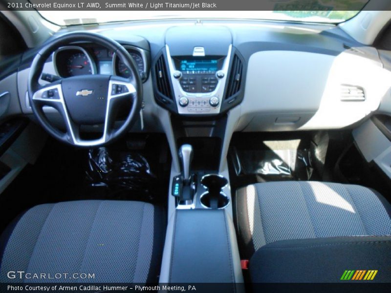 Summit White / Light Titanium/Jet Black 2011 Chevrolet Equinox LT AWD