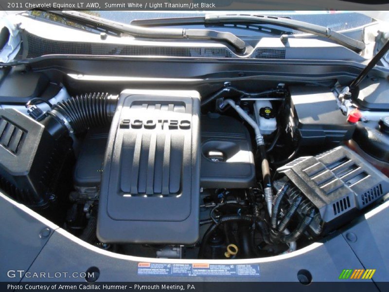 Summit White / Light Titanium/Jet Black 2011 Chevrolet Equinox LT AWD