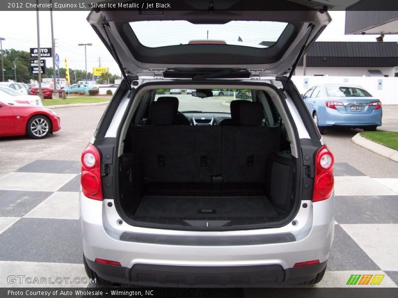 Silver Ice Metallic / Jet Black 2012 Chevrolet Equinox LS