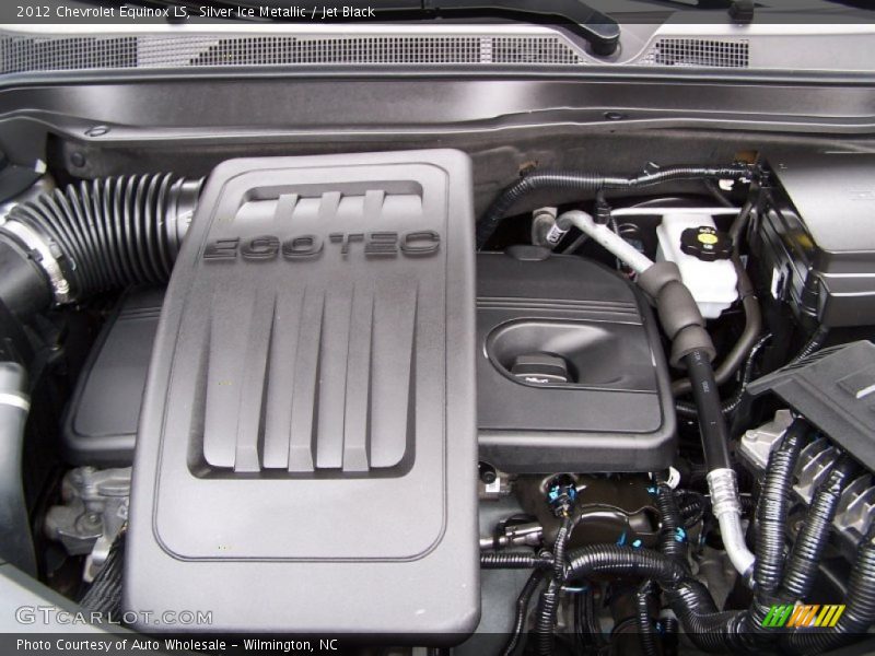 Silver Ice Metallic / Jet Black 2012 Chevrolet Equinox LS