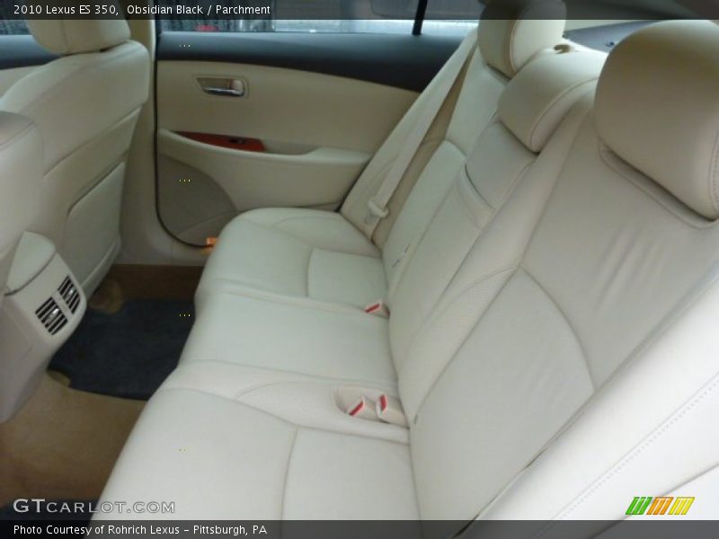 Obsidian Black / Parchment 2010 Lexus ES 350