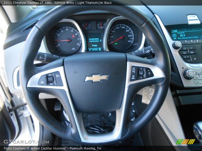 Summit White / Light Titanium/Jet Black 2011 Chevrolet Equinox LT AWD