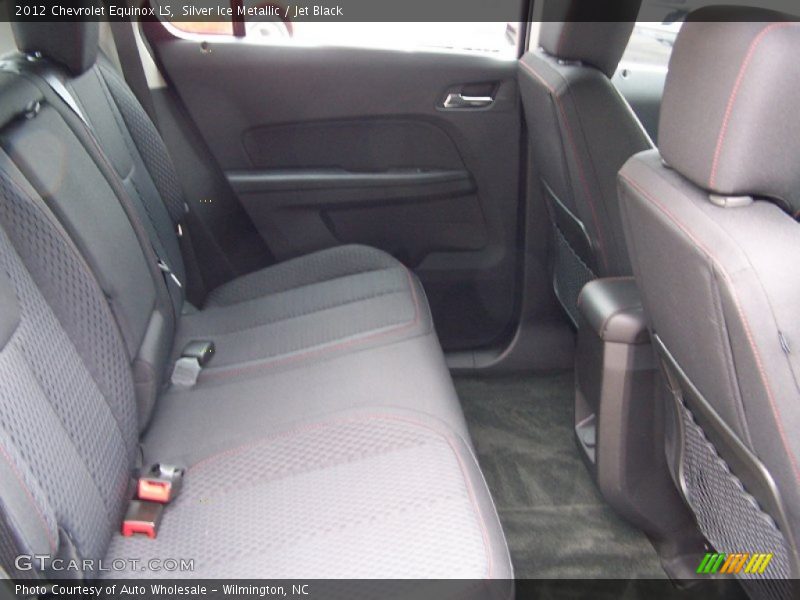 Silver Ice Metallic / Jet Black 2012 Chevrolet Equinox LS