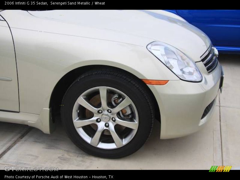 Serengeti Sand Metallic / Wheat 2006 Infiniti G 35 Sedan