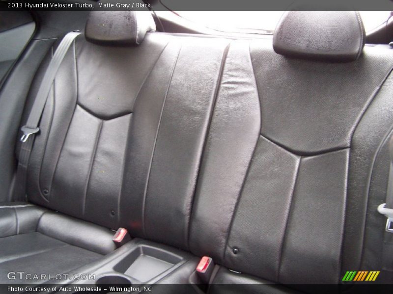 Matte Gray / Black 2013 Hyundai Veloster Turbo