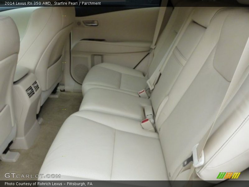 Starfire Pearl / Parchment 2014 Lexus RX 350 AWD