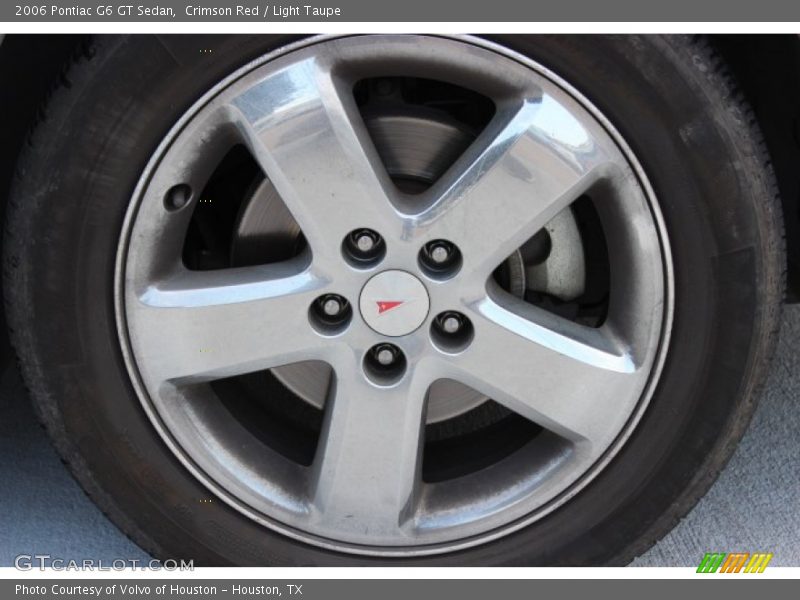 Crimson Red / Light Taupe 2006 Pontiac G6 GT Sedan