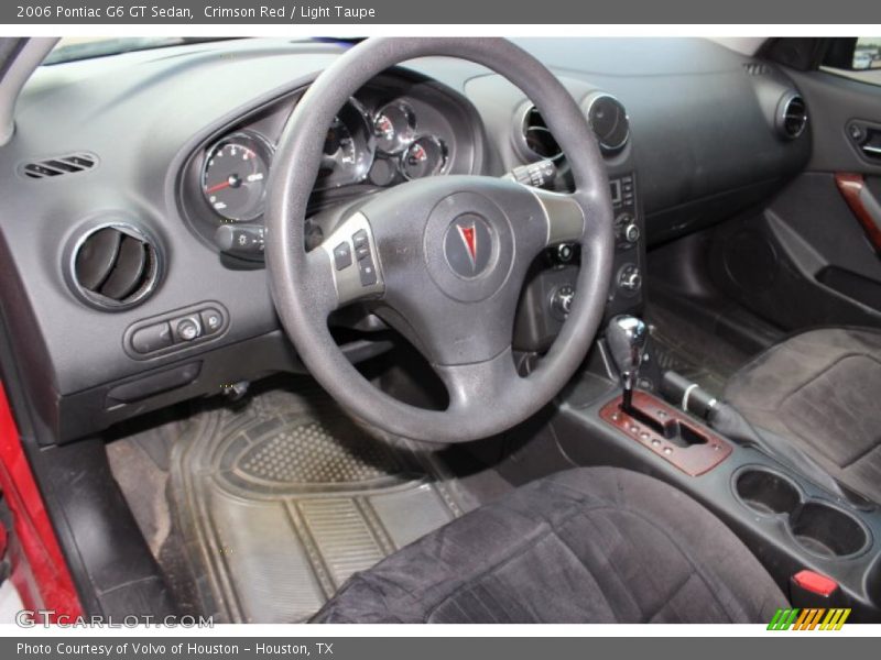 Crimson Red / Light Taupe 2006 Pontiac G6 GT Sedan
