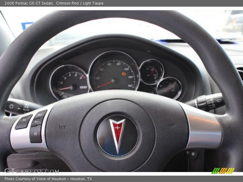 Crimson Red / Light Taupe 2006 Pontiac G6 GT Sedan