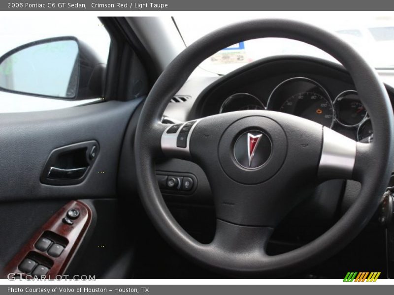 Crimson Red / Light Taupe 2006 Pontiac G6 GT Sedan