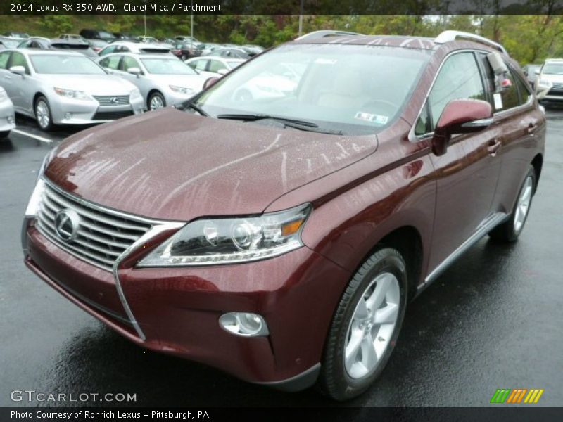 Claret Mica / Parchment 2014 Lexus RX 350 AWD