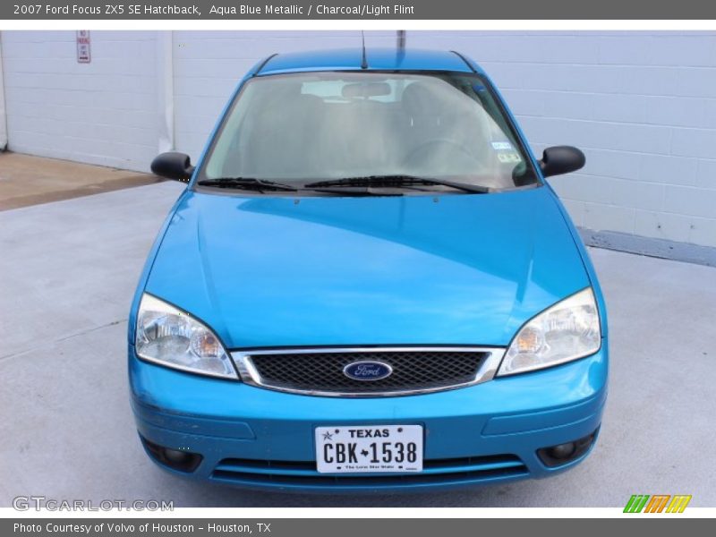 Aqua Blue Metallic / Charcoal/Light Flint 2007 Ford Focus ZX5 SE Hatchback