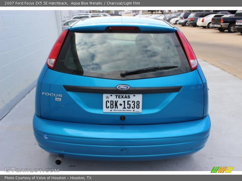 Aqua Blue Metallic / Charcoal/Light Flint 2007 Ford Focus ZX5 SE Hatchback