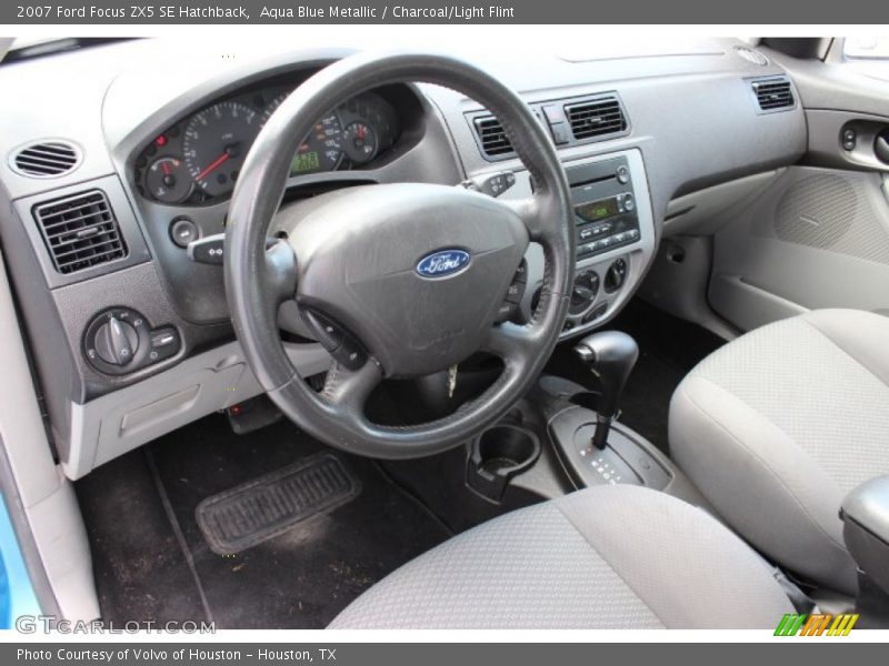  2007 Focus ZX5 SE Hatchback Charcoal/Light Flint Interior