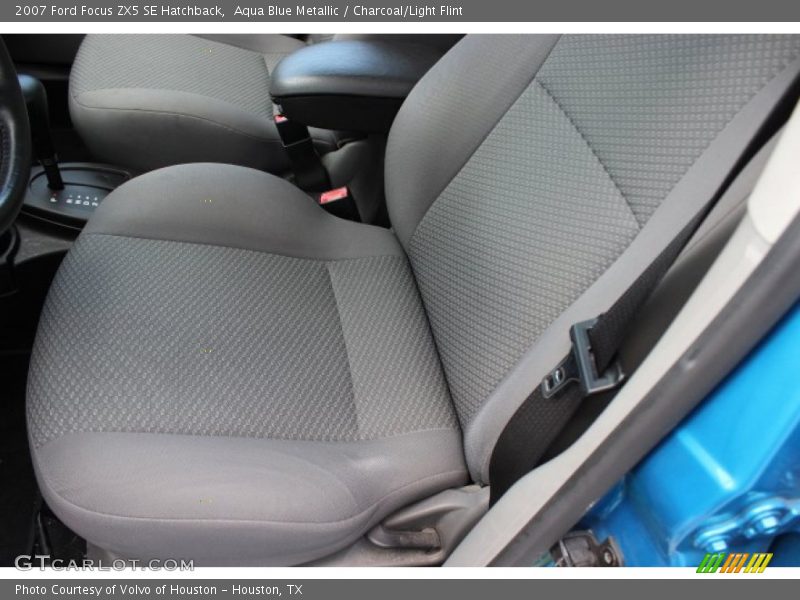 Aqua Blue Metallic / Charcoal/Light Flint 2007 Ford Focus ZX5 SE Hatchback