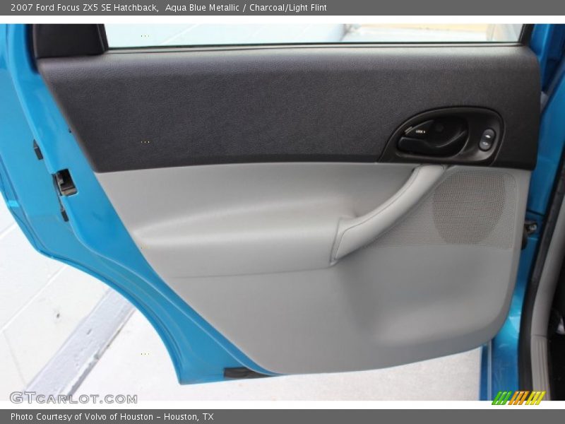 Aqua Blue Metallic / Charcoal/Light Flint 2007 Ford Focus ZX5 SE Hatchback