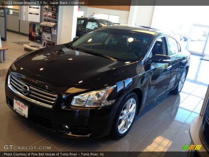 Super Black / Charcoal 2013 Nissan Maxima 3.5 SV