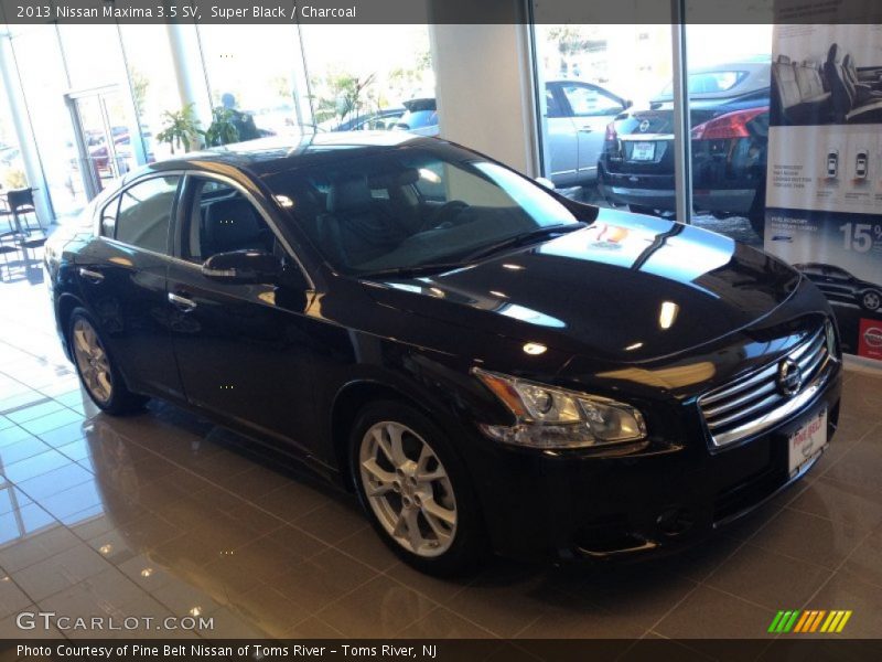 Super Black / Charcoal 2013 Nissan Maxima 3.5 SV