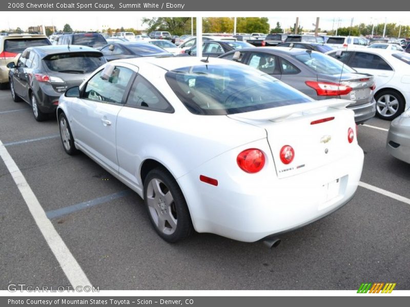 Summit White / Ebony 2008 Chevrolet Cobalt Sport Coupe