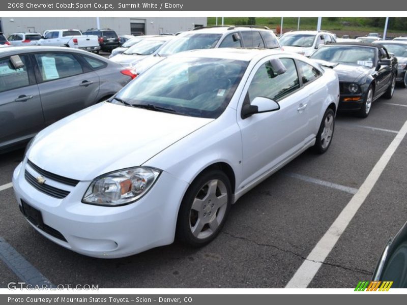 Summit White / Ebony 2008 Chevrolet Cobalt Sport Coupe