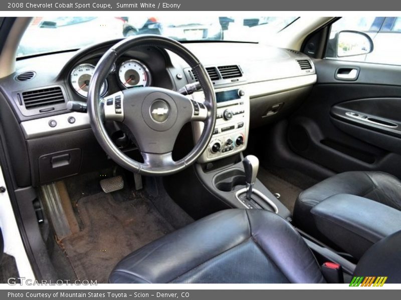Summit White / Ebony 2008 Chevrolet Cobalt Sport Coupe