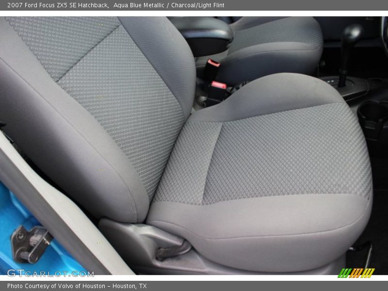 Aqua Blue Metallic / Charcoal/Light Flint 2007 Ford Focus ZX5 SE Hatchback
