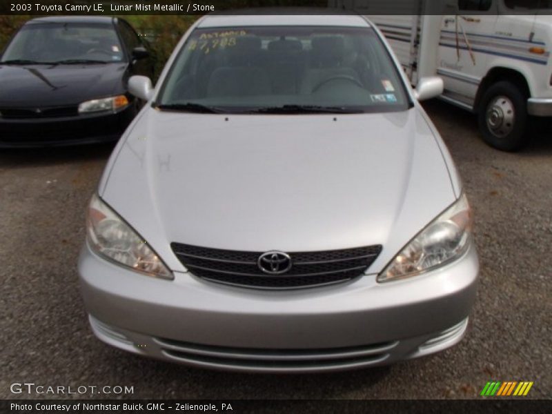 Lunar Mist Metallic / Stone 2003 Toyota Camry LE