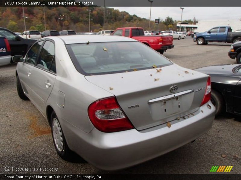 Lunar Mist Metallic / Stone 2003 Toyota Camry LE