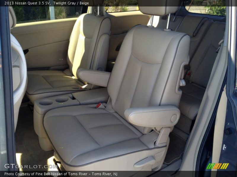 Twilight Gray / Beige 2013 Nissan Quest 3.5 SV