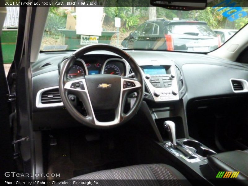 Black / Jet Black 2011 Chevrolet Equinox LT AWD