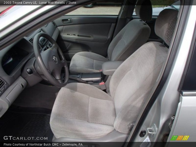 Lunar Mist Metallic / Stone 2003 Toyota Camry LE