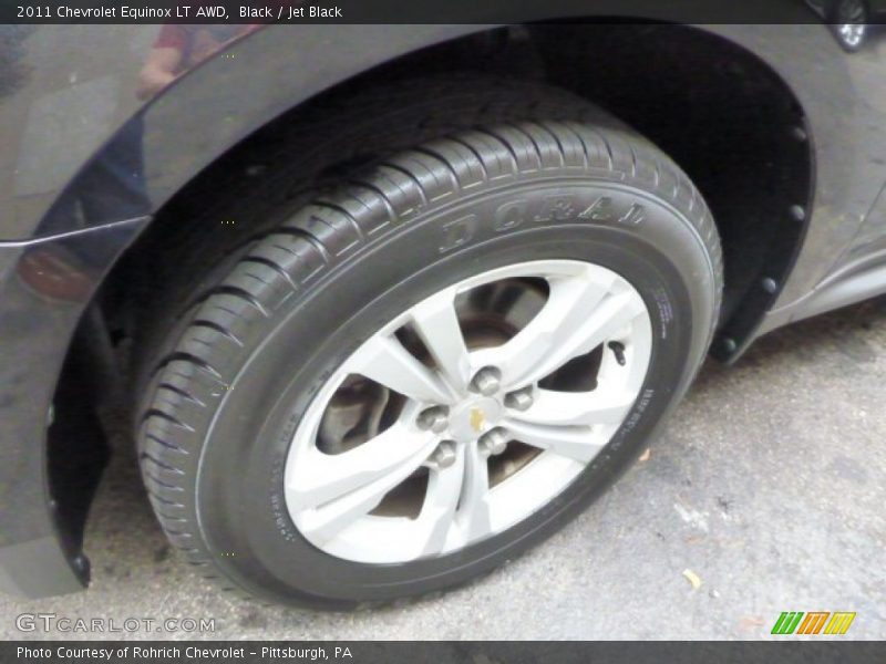 Black / Jet Black 2011 Chevrolet Equinox LT AWD