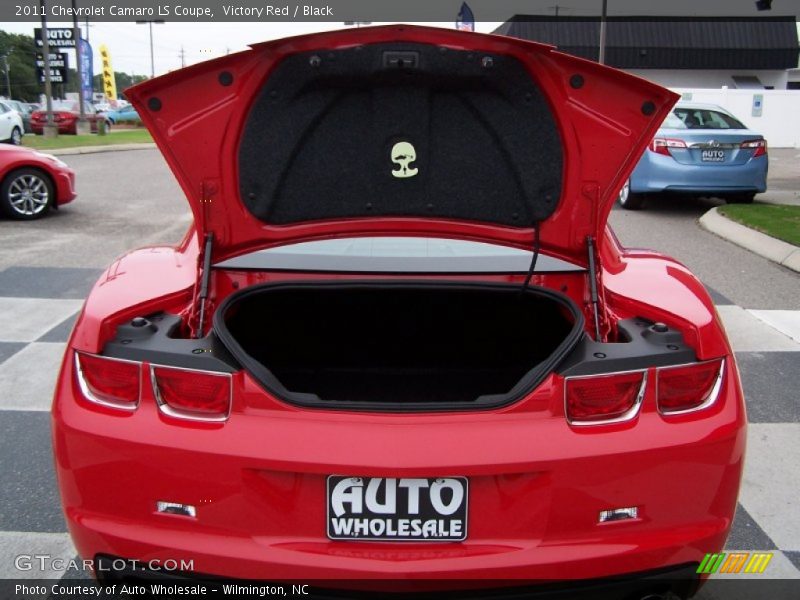 Victory Red / Black 2011 Chevrolet Camaro LS Coupe