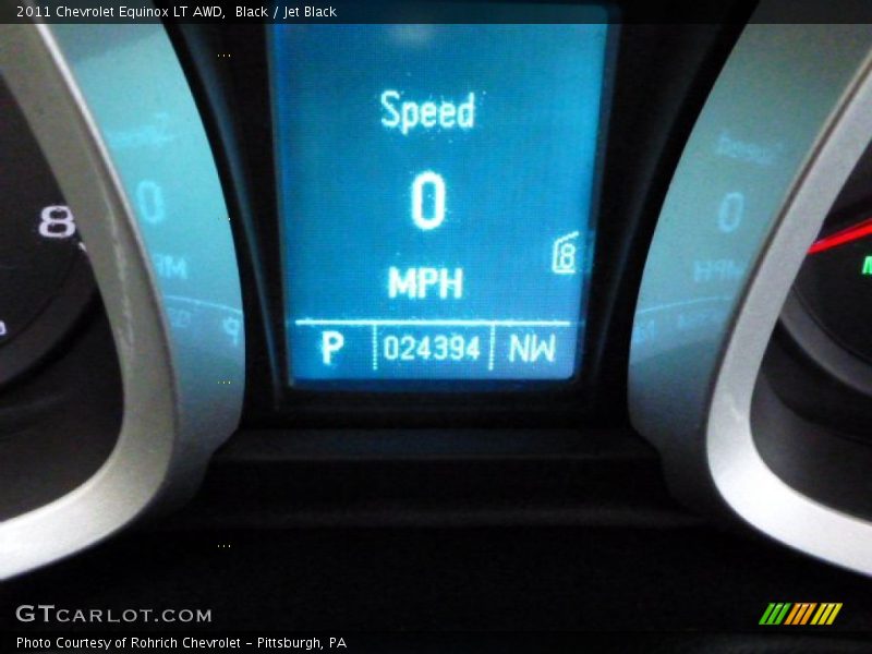 Black / Jet Black 2011 Chevrolet Equinox LT AWD