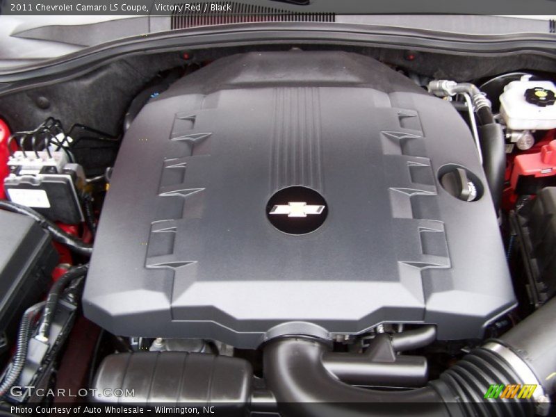 Victory Red / Black 2011 Chevrolet Camaro LS Coupe