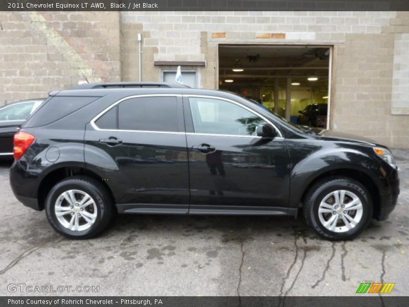 Black / Jet Black 2011 Chevrolet Equinox LT AWD