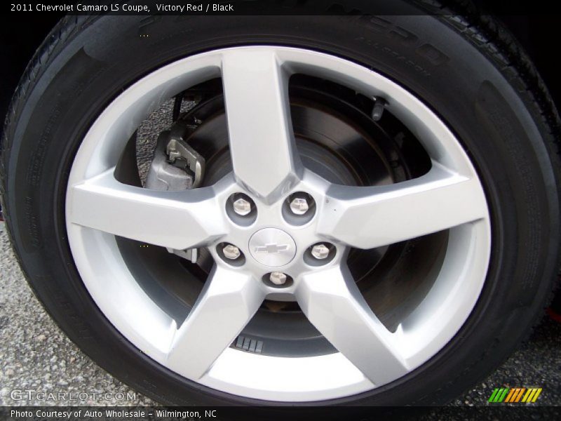 Victory Red / Black 2011 Chevrolet Camaro LS Coupe
