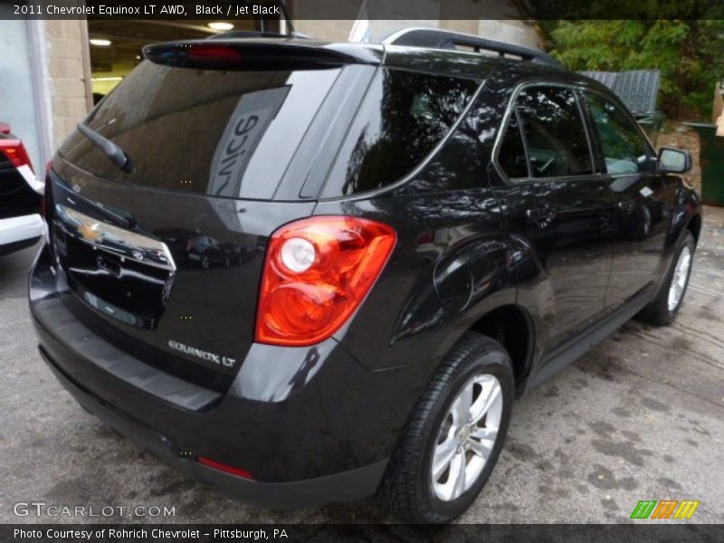 Black / Jet Black 2011 Chevrolet Equinox LT AWD