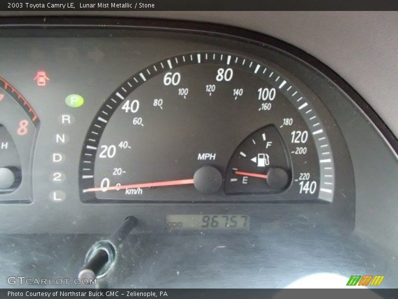 Lunar Mist Metallic / Stone 2003 Toyota Camry LE