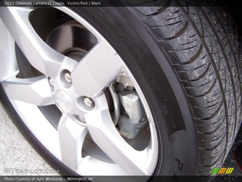 Victory Red / Black 2011 Chevrolet Camaro LS Coupe