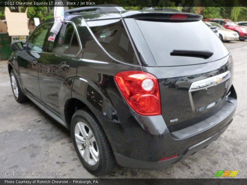 Black / Jet Black 2011 Chevrolet Equinox LT AWD
